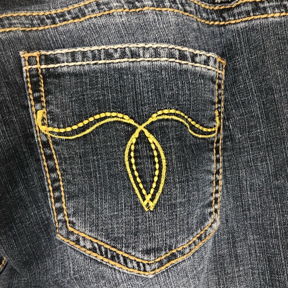 C’est Toi Jeans Plus Size 20 w/Bold Stitching and Spandex Stretch - Picture 5 of 7